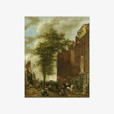 The Slijpsteenmarkt (Whetstone Market), Amsterdam by Willem Pieter Hoevenaar - thumbnail_0_nf_66fdbd998213847b6f357abb
